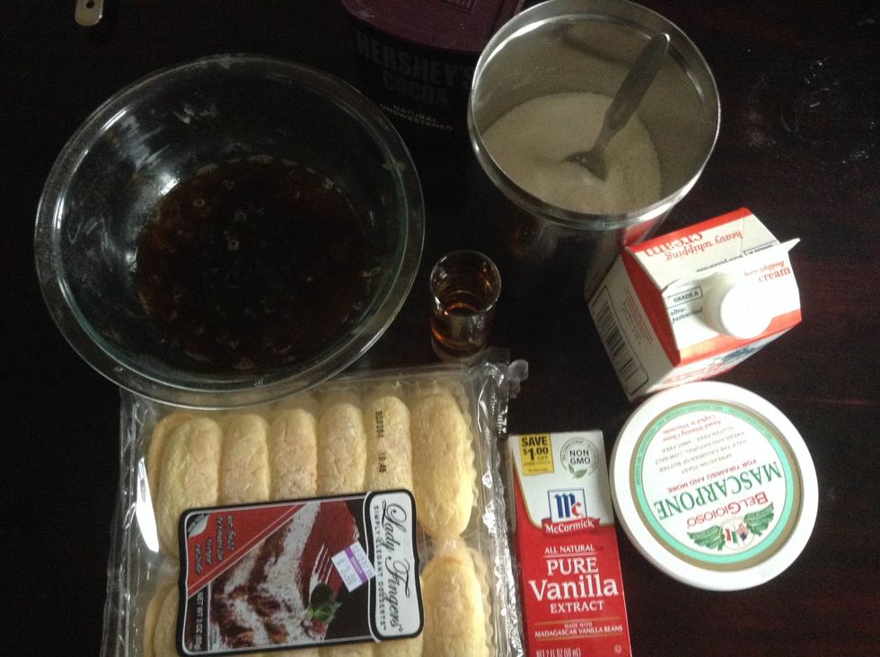 These will be the ingredients you will need