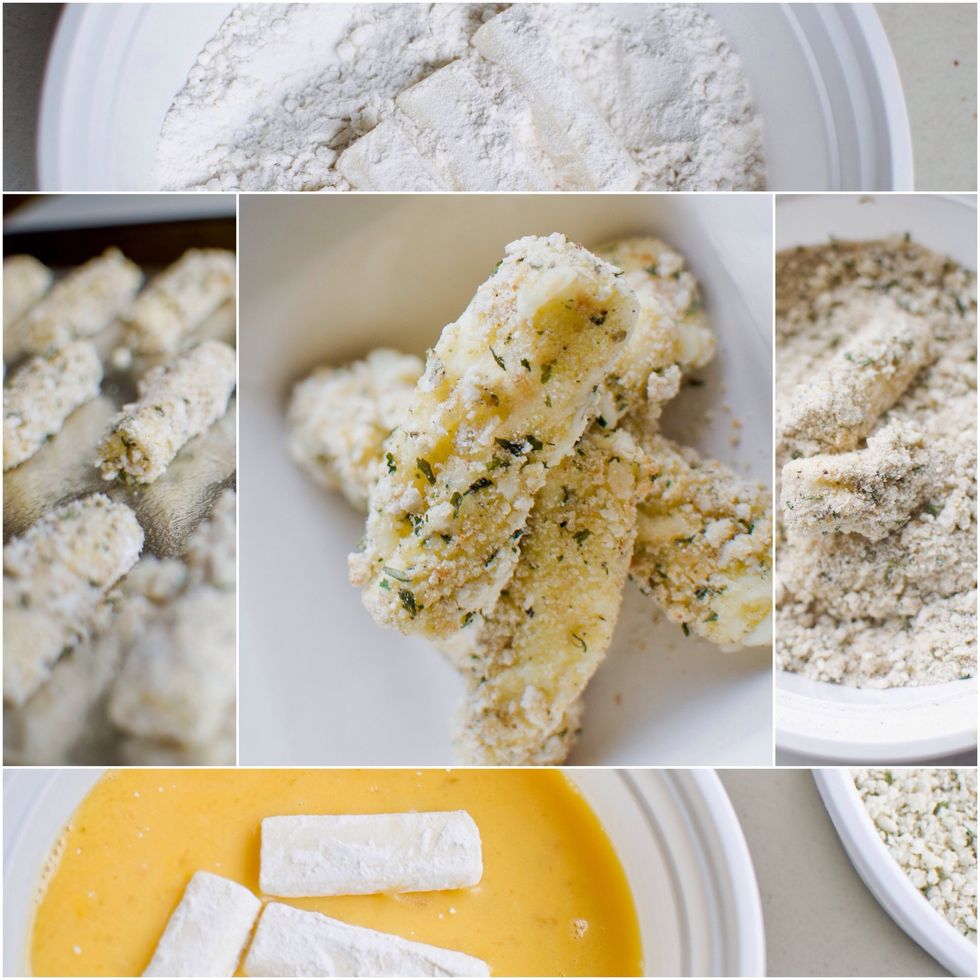 They are ready to serve!! Eat them hot for the best taste! I added marinara dipping sauce at the end!!