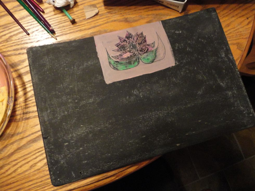 They can even be decorated with paint afterwards. I love these so much I made one for myself!