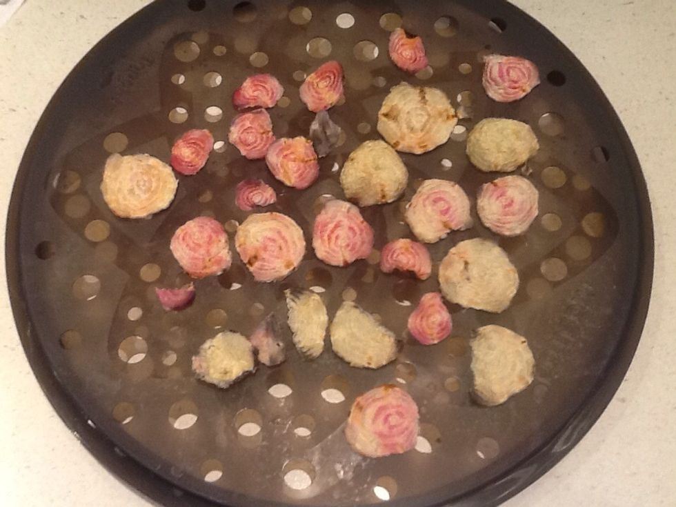 They dehydrate quite a bit smaller.