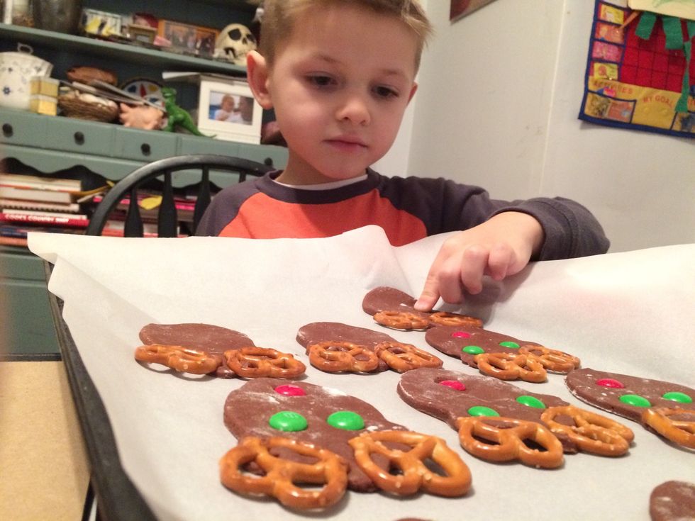 They'll enjoy being able to make the Chocolate Reindeer Cookies