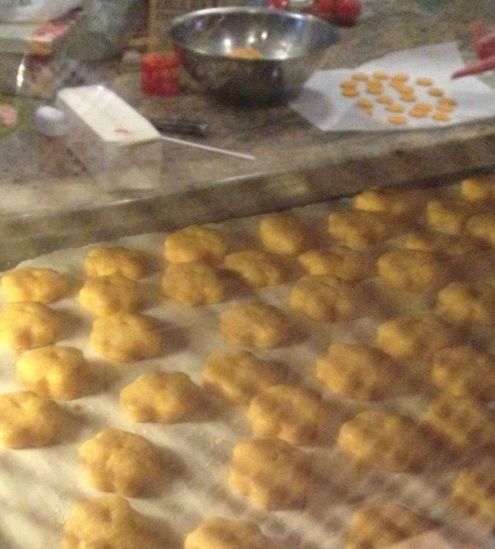 They'll puff up a bit