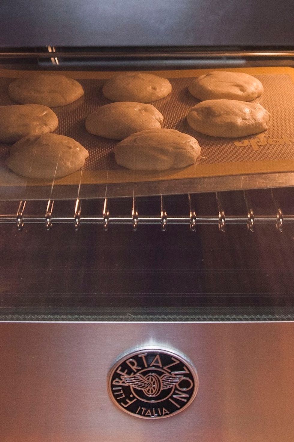 They'll start to puff up.