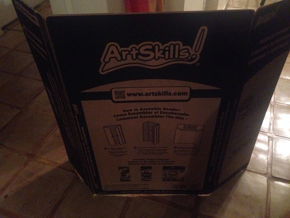 They sell this one at Office Depot.  I liked that one side is already white so it was ready to be decorated.