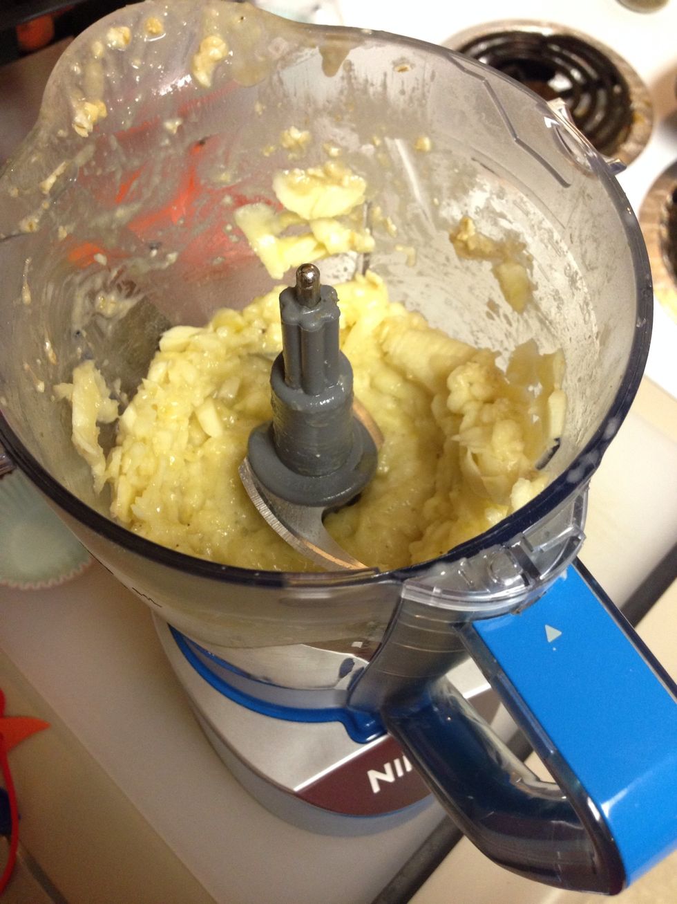 They should like this. Now add in the rest of your ingredients besides the chocolate chips.