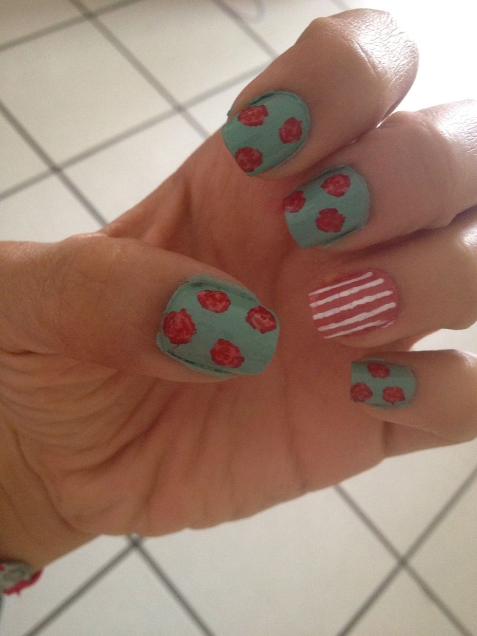 They will look like this