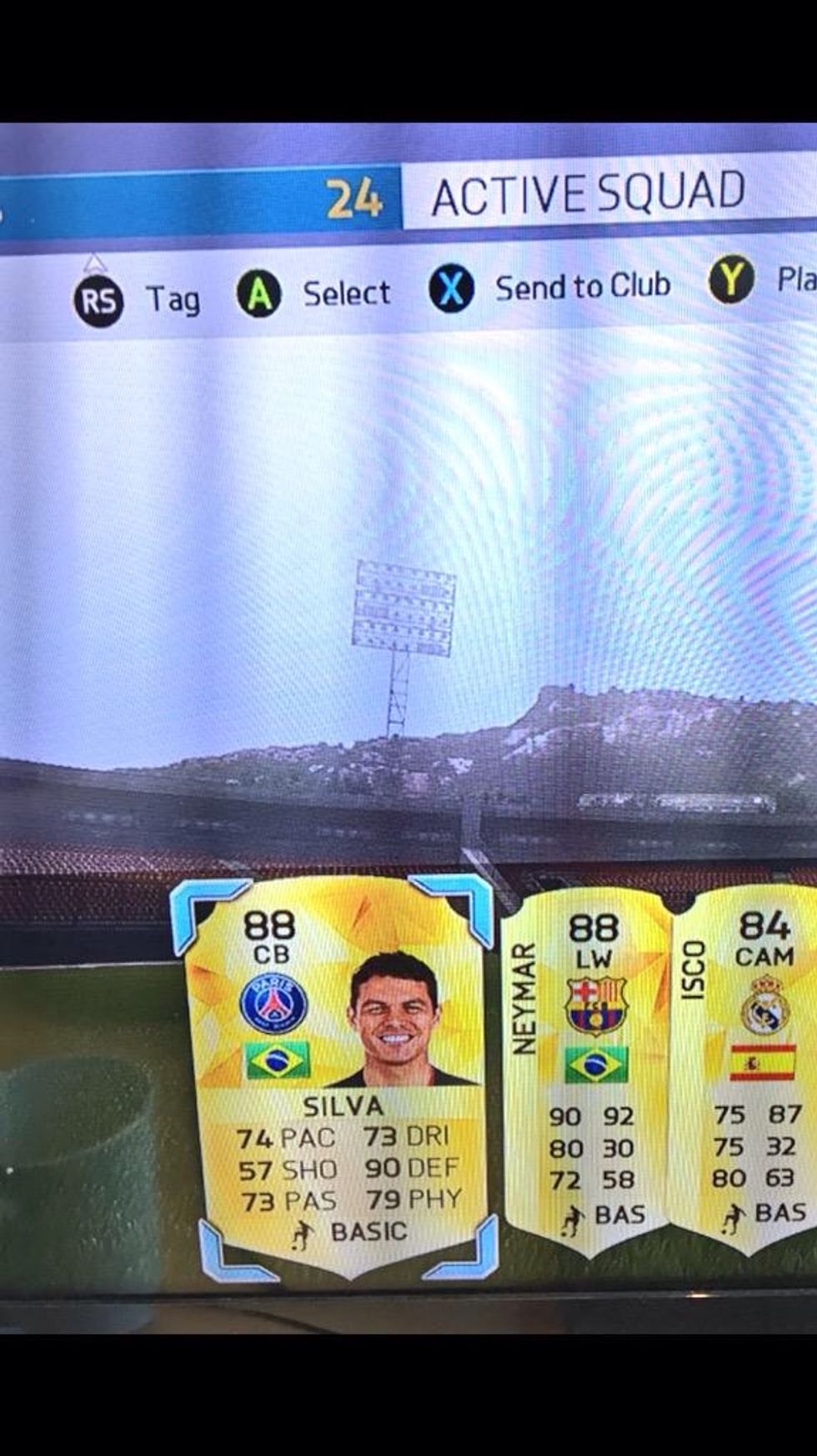Thiago silva and Neymar in on pack.