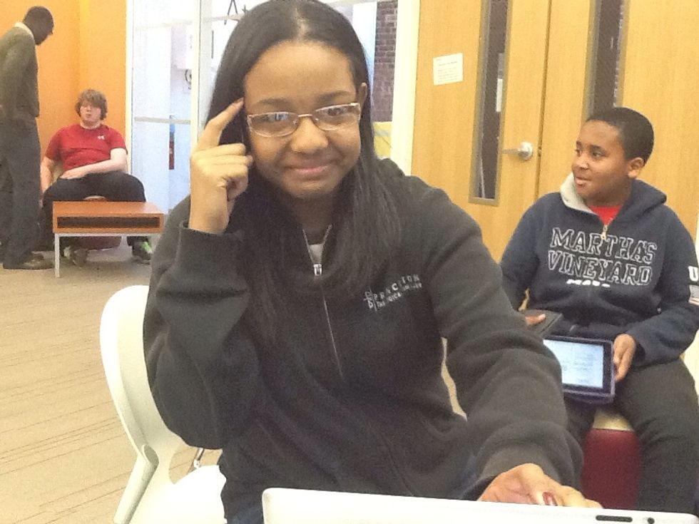 Think of something creative and amusing.