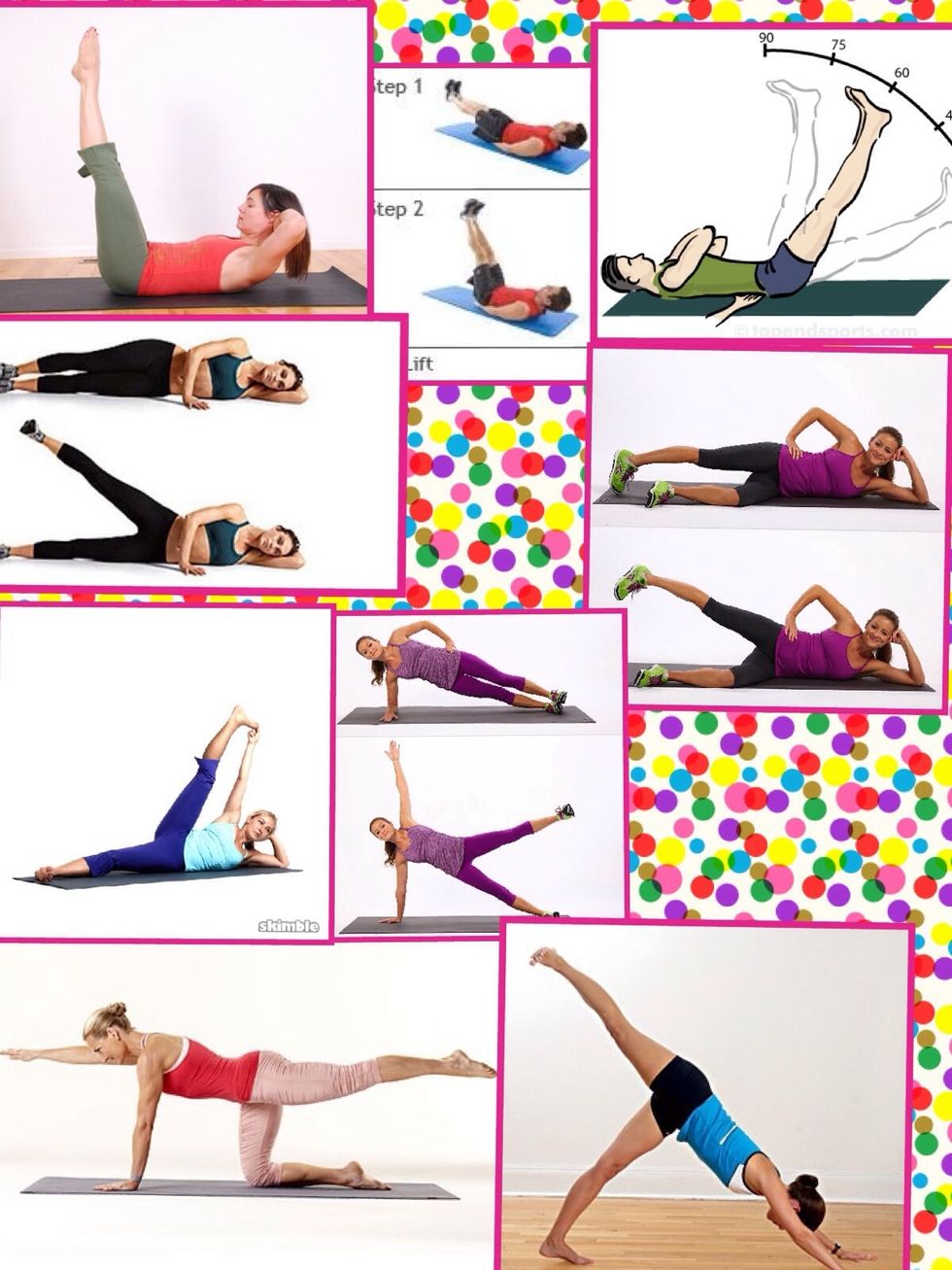 Third do these leg lifts some of them u have to lift your leg a high as u can