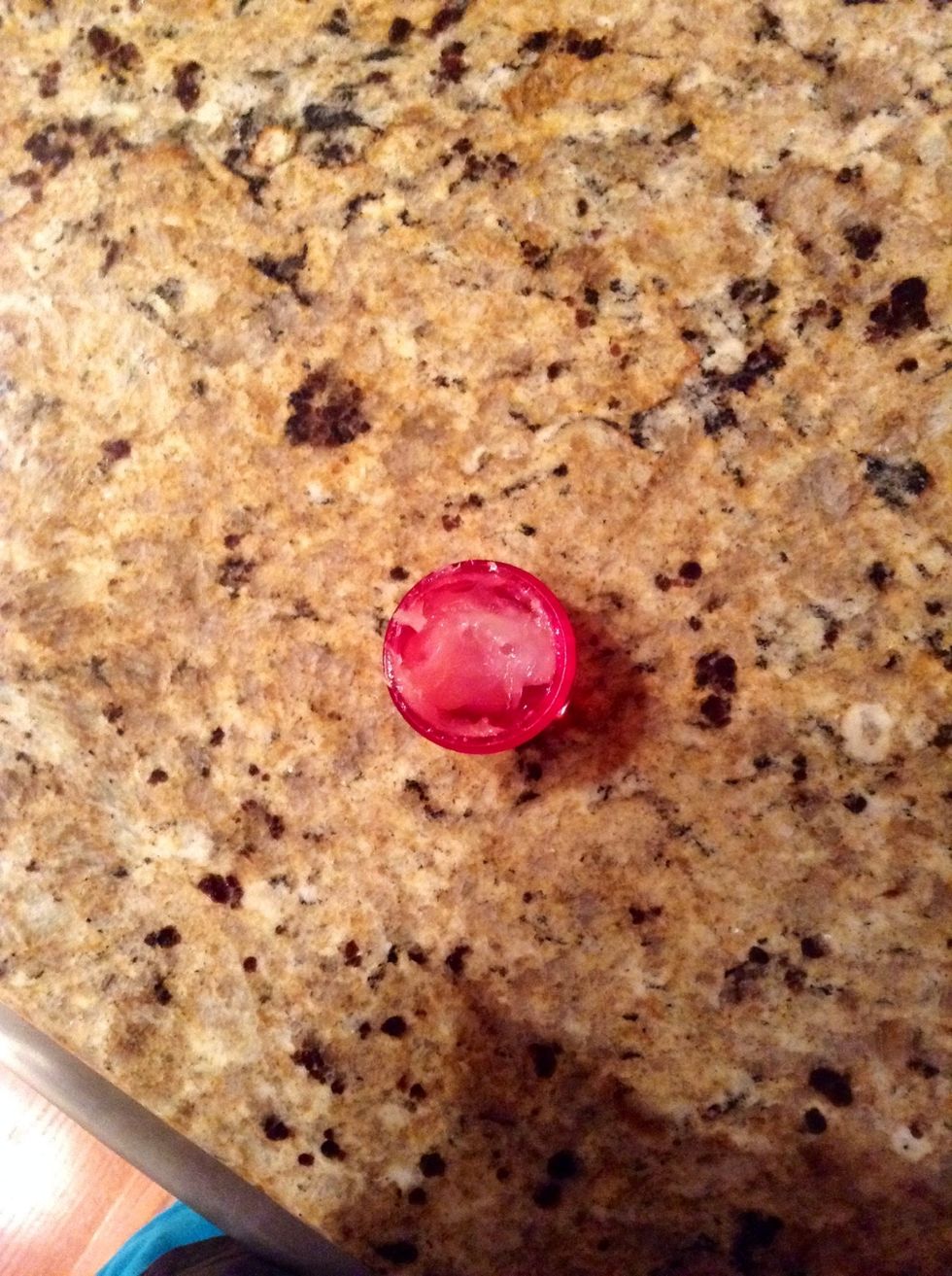 Third, keep melting and adding petroleum to your container until you have your desired amount. Don't melt your petroleum all the way, but you want the consistency to be extremely creamy.