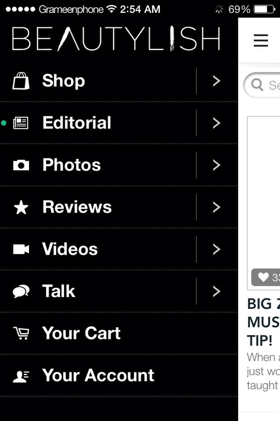 This app lets u know important news and gives honest reviews about all well-known brands.