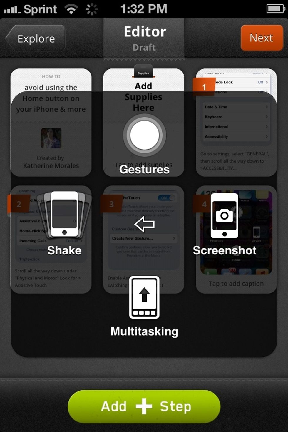 This are some of the features  One f my favorites is multitasking where I can see on the bottom of the screen all the apps That are still running in the background  Enjoy !