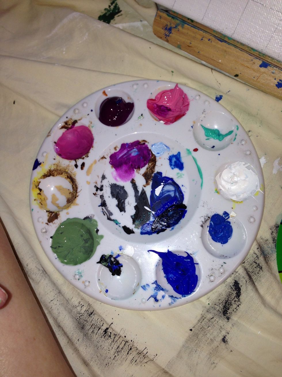 This are the colors I've used so far.