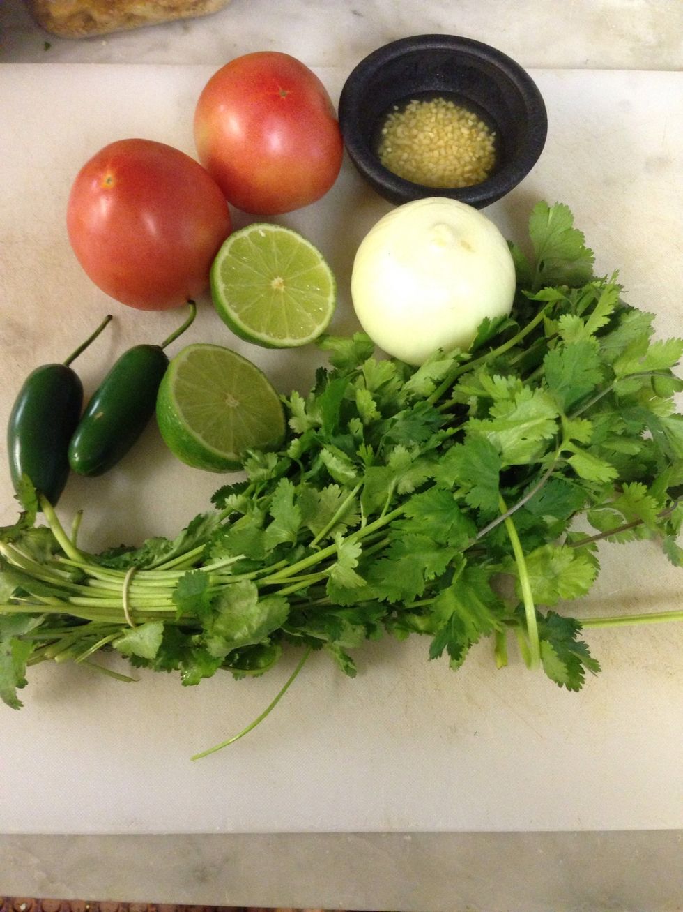 This are the ingredient you will use, but i ended up using 3 limes