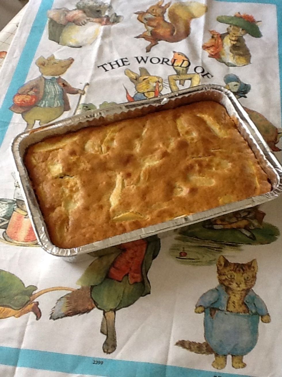 This cake is really delicious.........have it for breakfast to have a sweet star