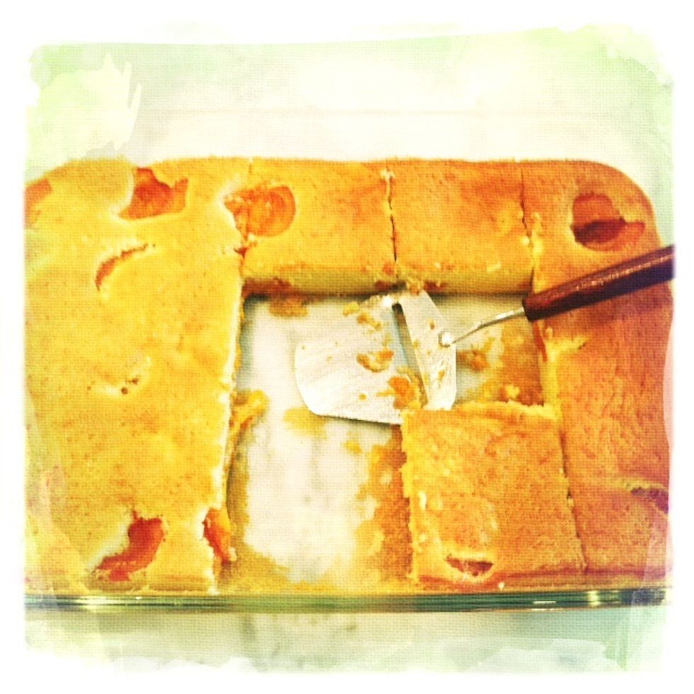 This cake will not be perfect, but what is? It will be delicious, and that's much more important.