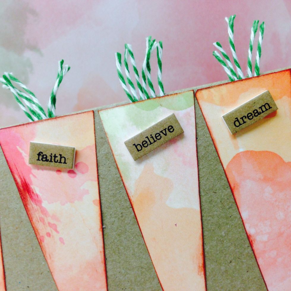 This card will be beautiful to wish someone a happy birthday or for a Easter greeting.