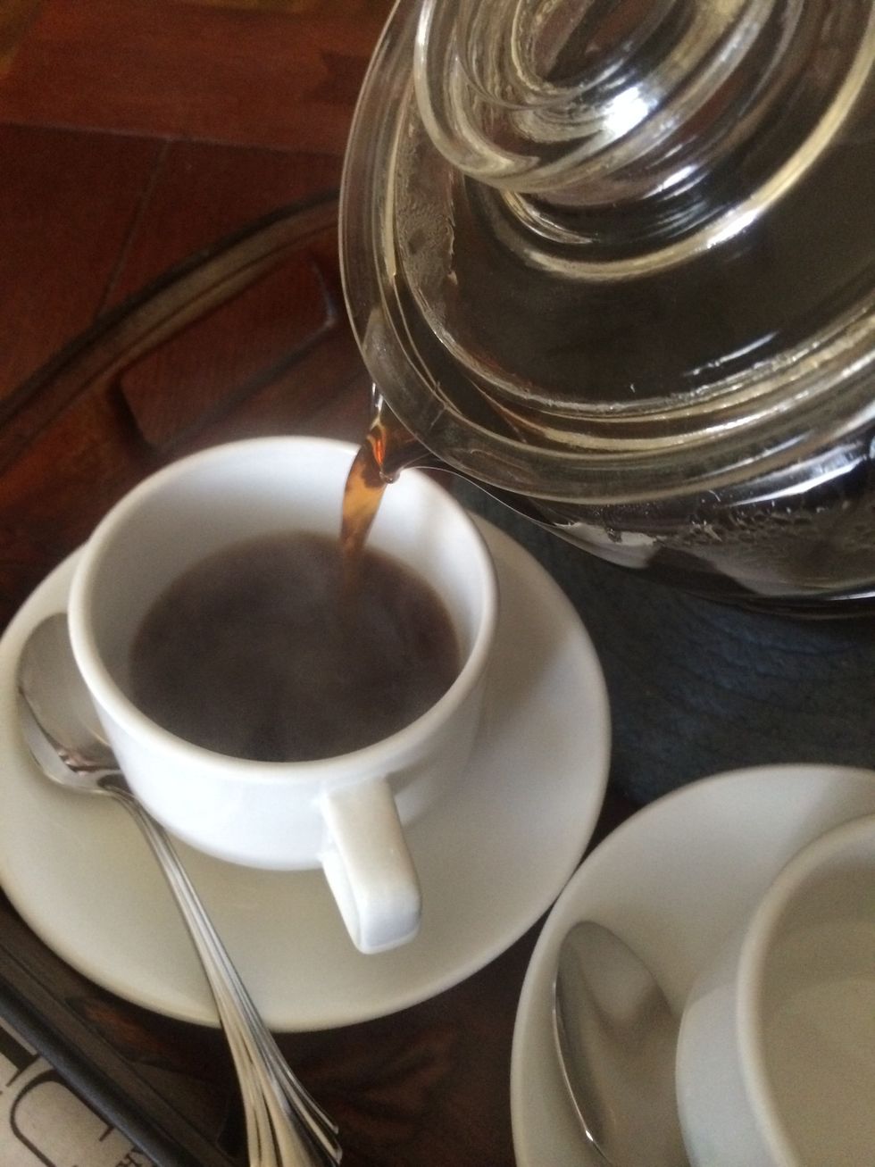 This coffee takes about 20 minutes to make from beginning to end. If you are in a hurry dashing off to work, this might not be for you.