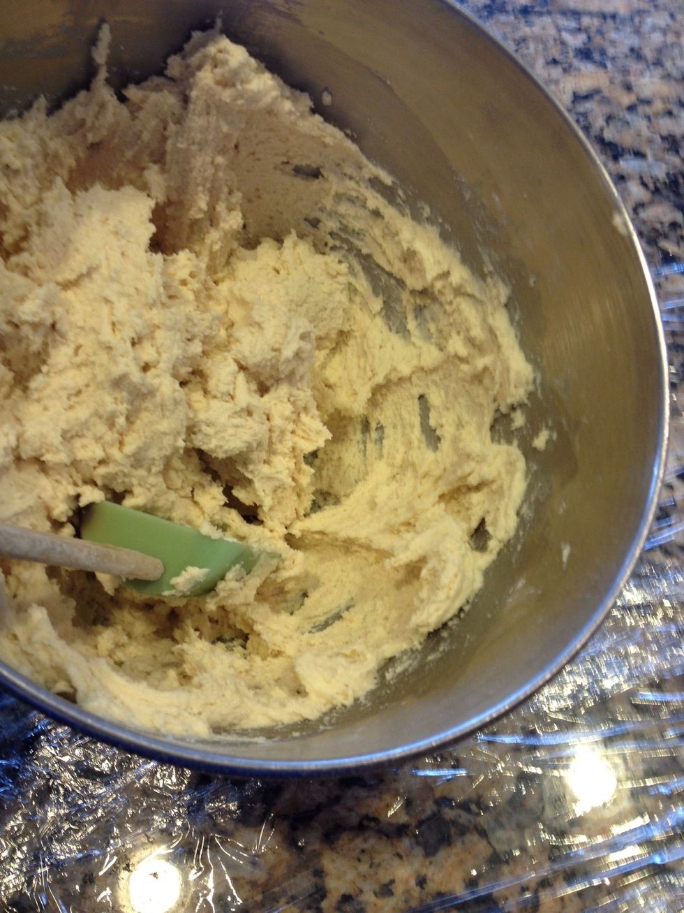 This dough is soft. It needs to chill before you can make the cookies