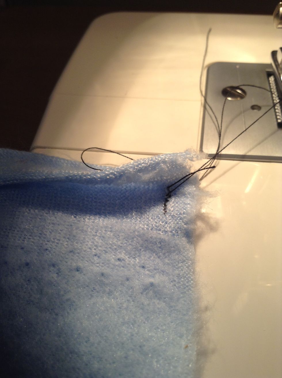 This ensures that the thread won't unravel.