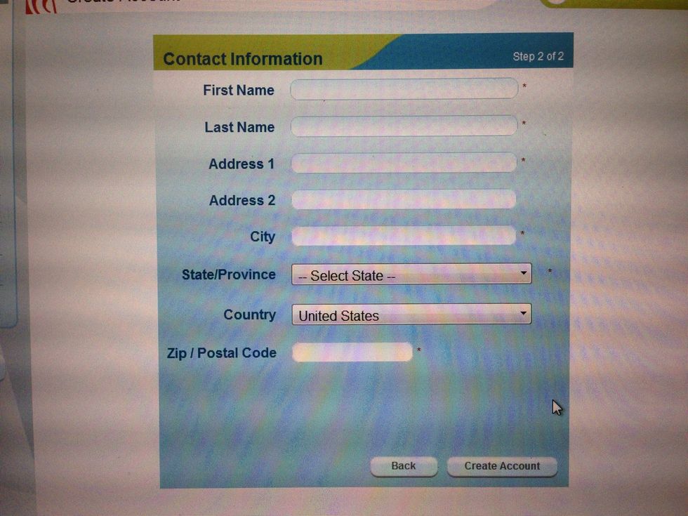 This form will come up on the next page.