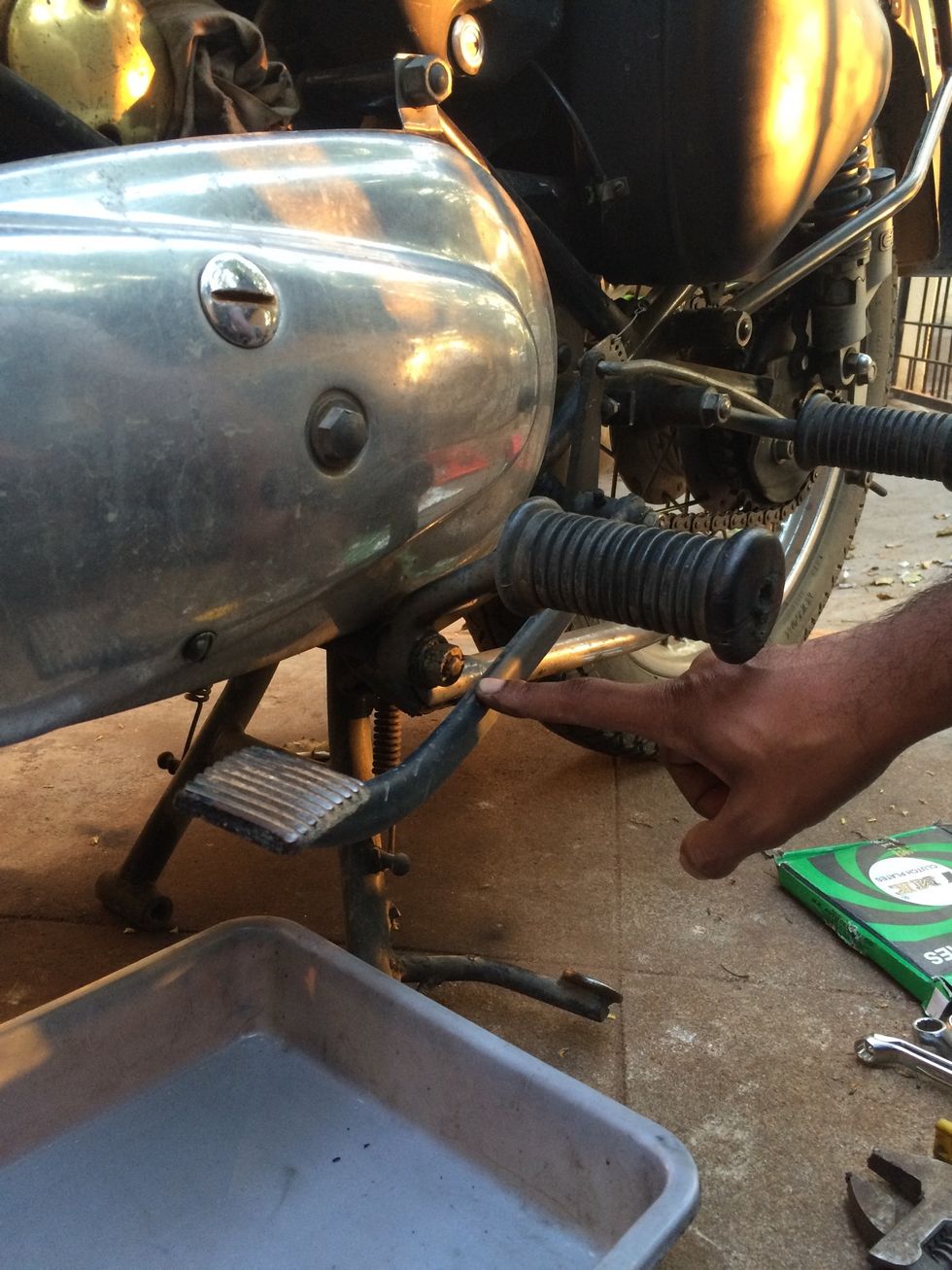 This gives you more access to remove the primary cover