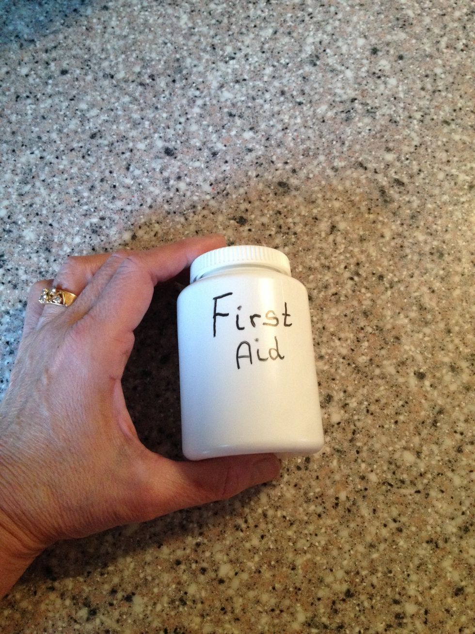 This had vitamin pills in it. Just the size I need for a watertight container to have in my handbag.