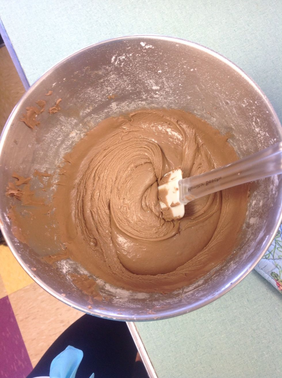 This how your frosting should turn out