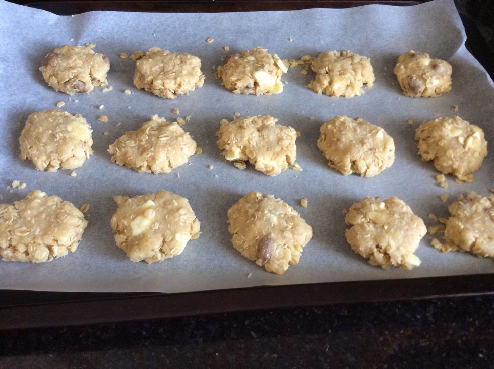 This is 15 biscuits. You will have more mixture to make around 10 more