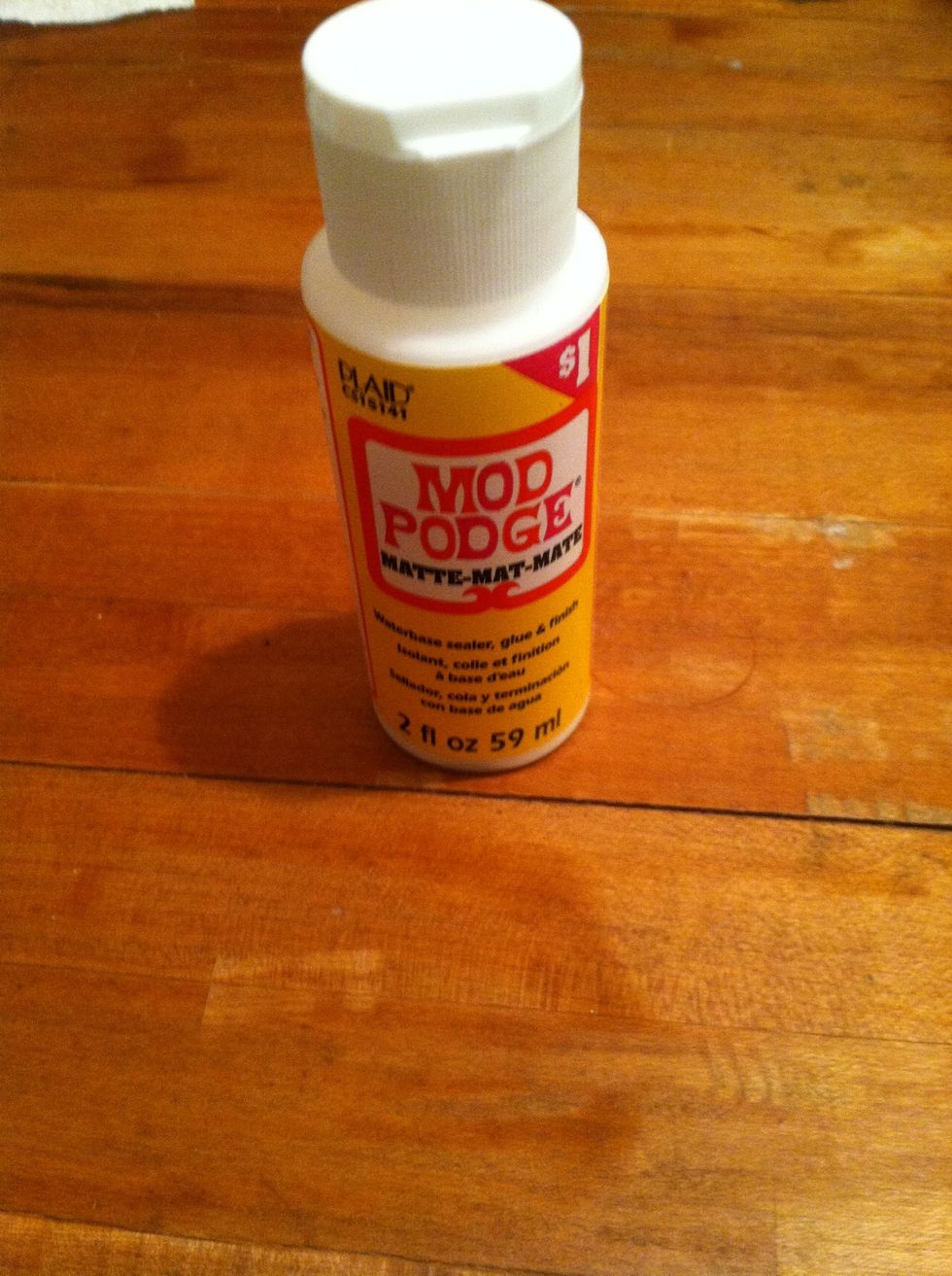 This is a 1$ bottle of Mod-Podge from Target