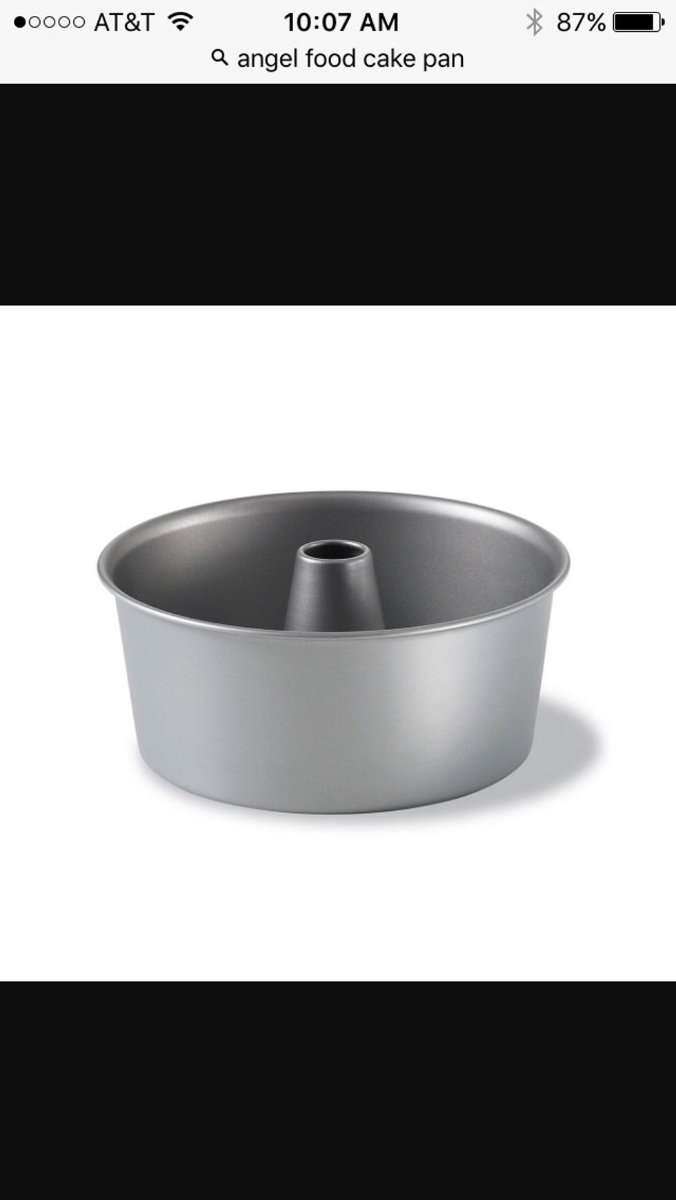 This is a angel food cake maker. Used to make angel food cake. I can use this to make angel food cake.