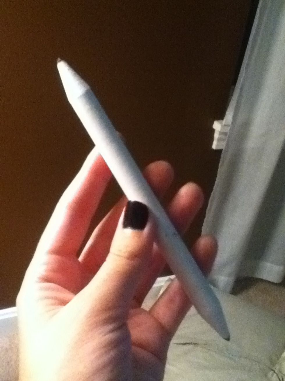 This is a blending stick, super cheap as craft stores, totally worth it and I recommend buying one. I use this for most of my guides and my other drawings \ud83d\ude04