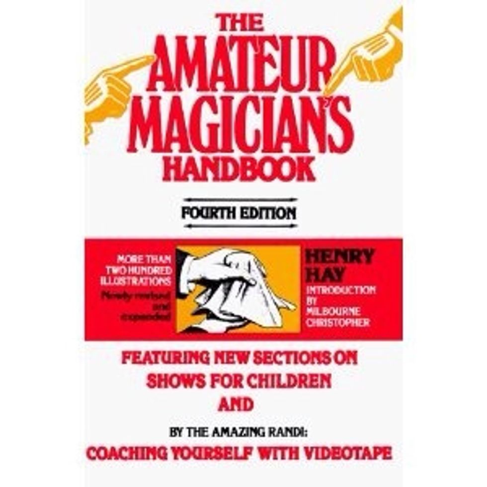 This is a book I highly recommend. Ask any magician, even famous ones, and they'll all tell you they still learn from this book. Don't let the word "Amateur" fool you. Pros still use this book.