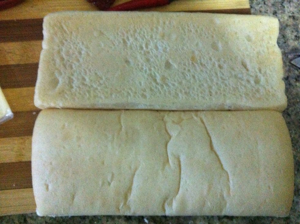 This is a ciabatta loaf for individual paninis. If you can't find it, work with what you have.