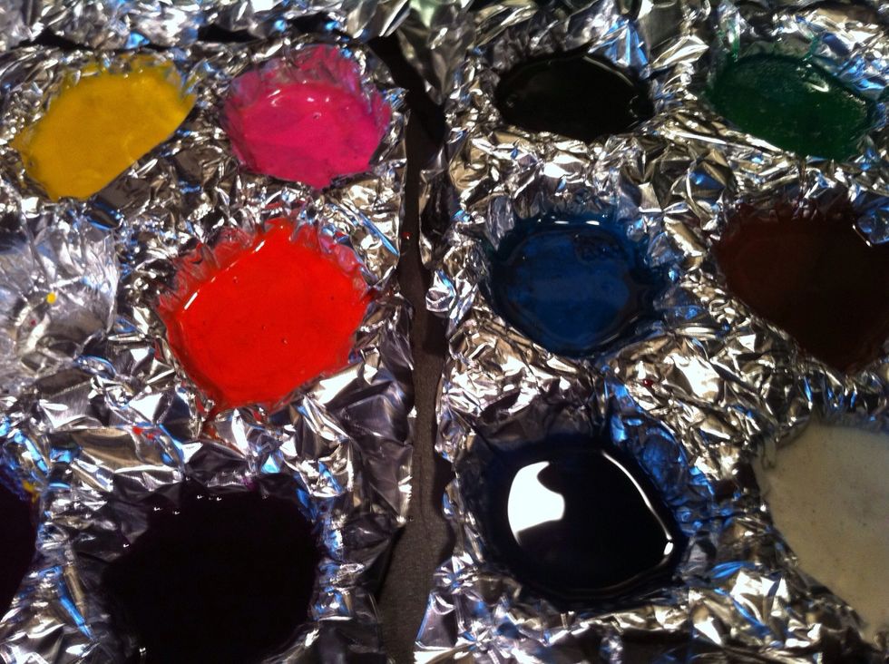 this is a closer look at what they should look like melted.