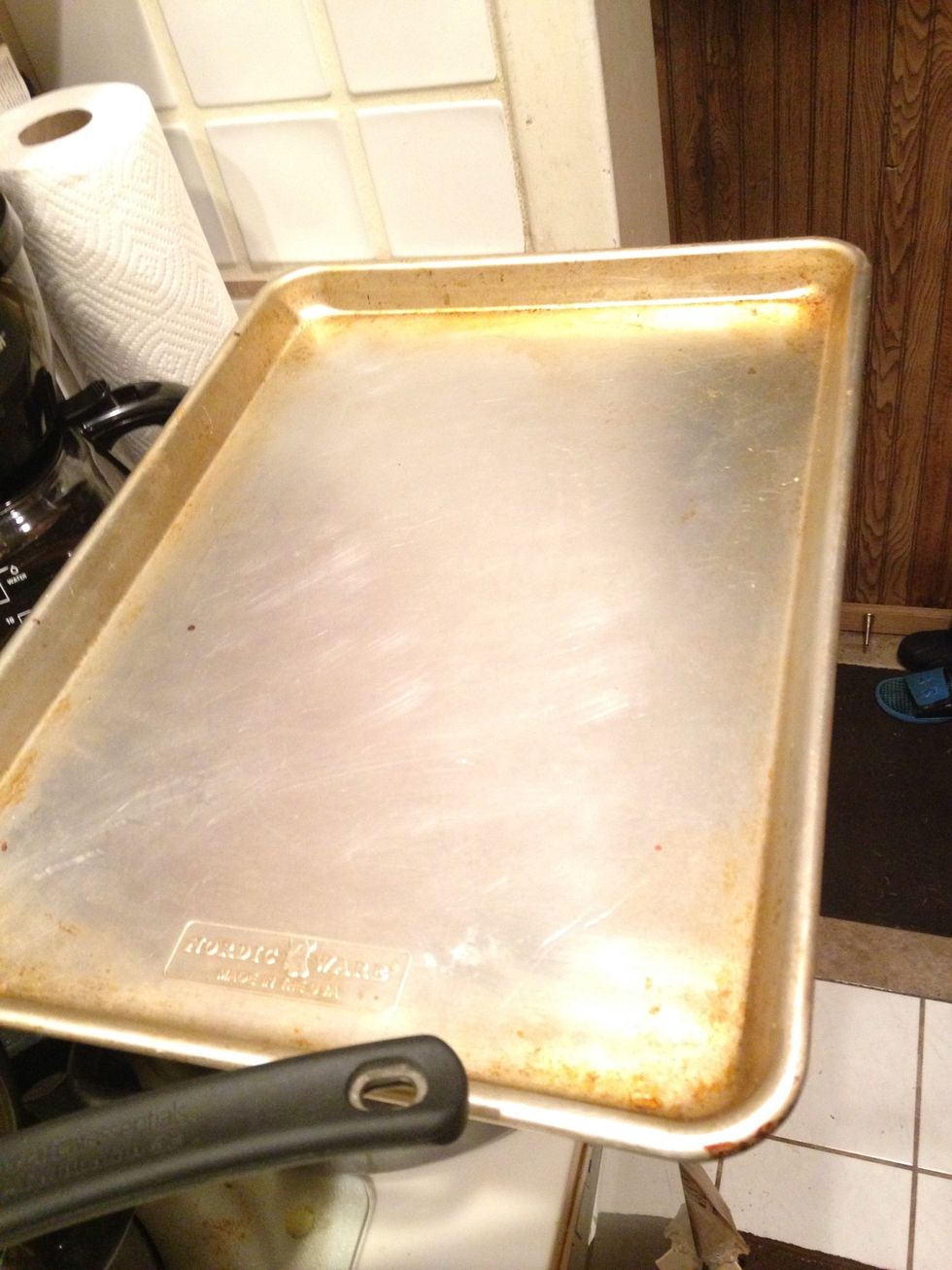This is a cookie sheet. Its use is to lay out cookies. I can use this to lay out cookies .