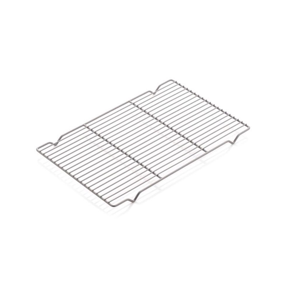 This is a cooling rack. It is used to put hot items on it so they can cool down. I can put a pan on the cooling rack right after it came out of the oven.