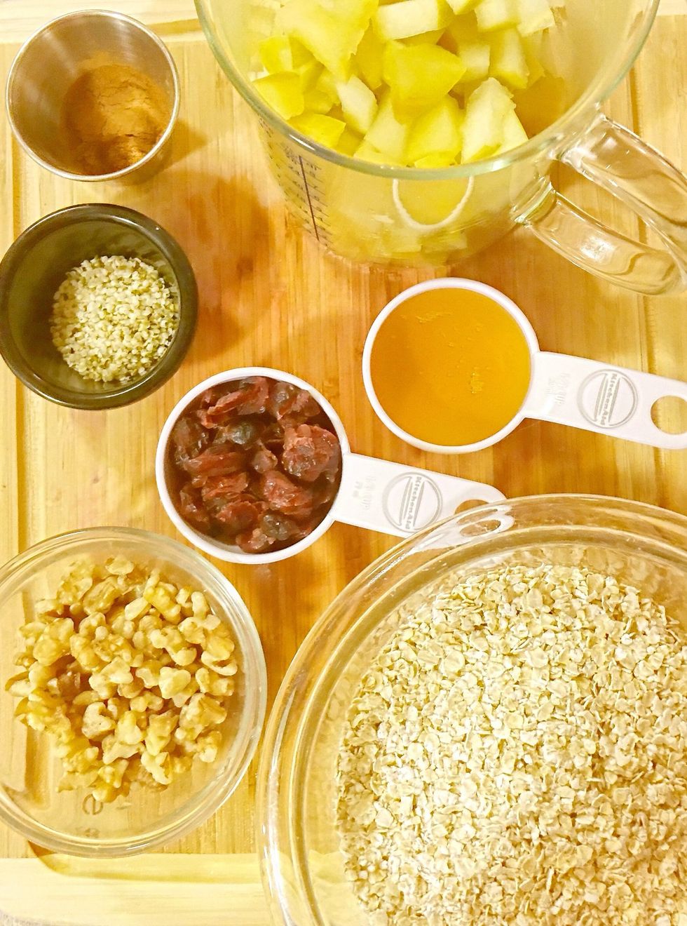 This is a delicious and easy way to have a warm, nutritional treat full of flavor. Works well for snack or meal. Kid friendly to make. Lots of options with fruit and add-ins.