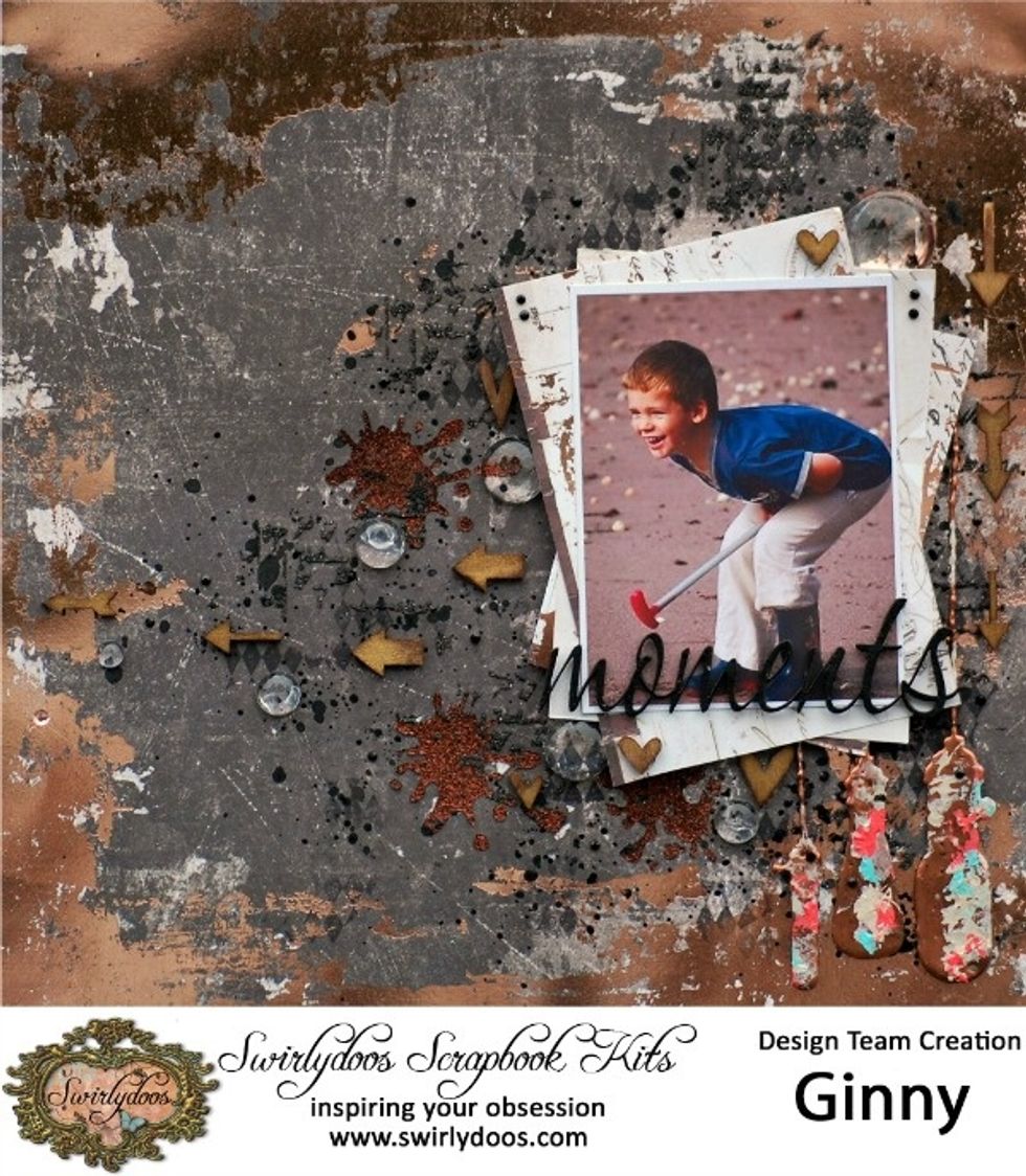 This is a Design Team project I created for Swirlydoos Scrapbook Kit Club. For more details on subscribing to the kits please visit http://swirlydoos.com