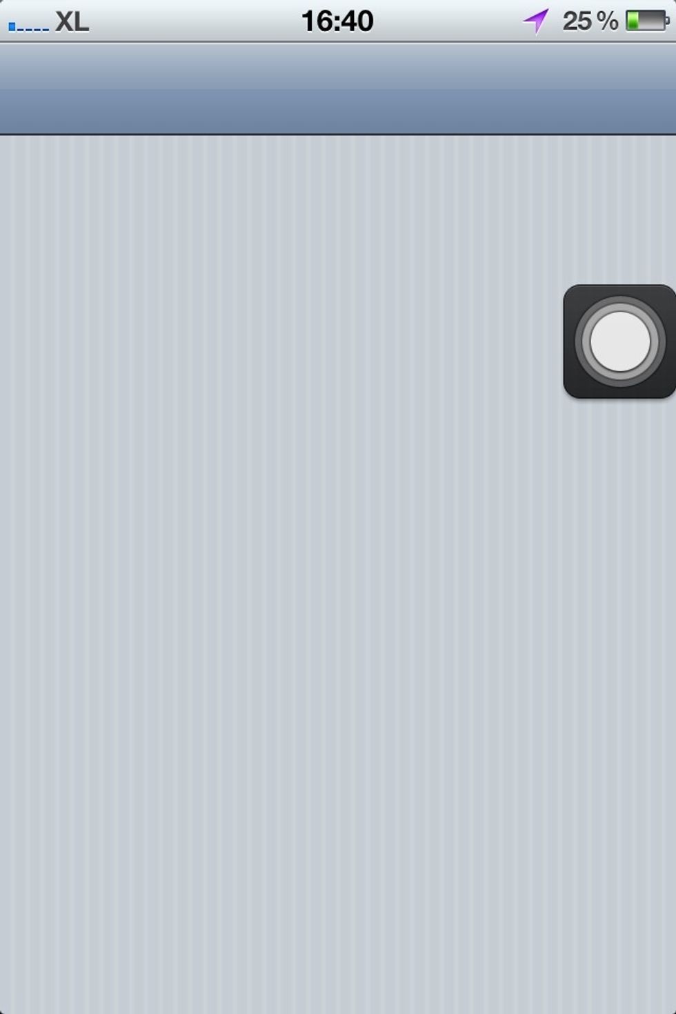 This is a example of Assistive toch when you activate it