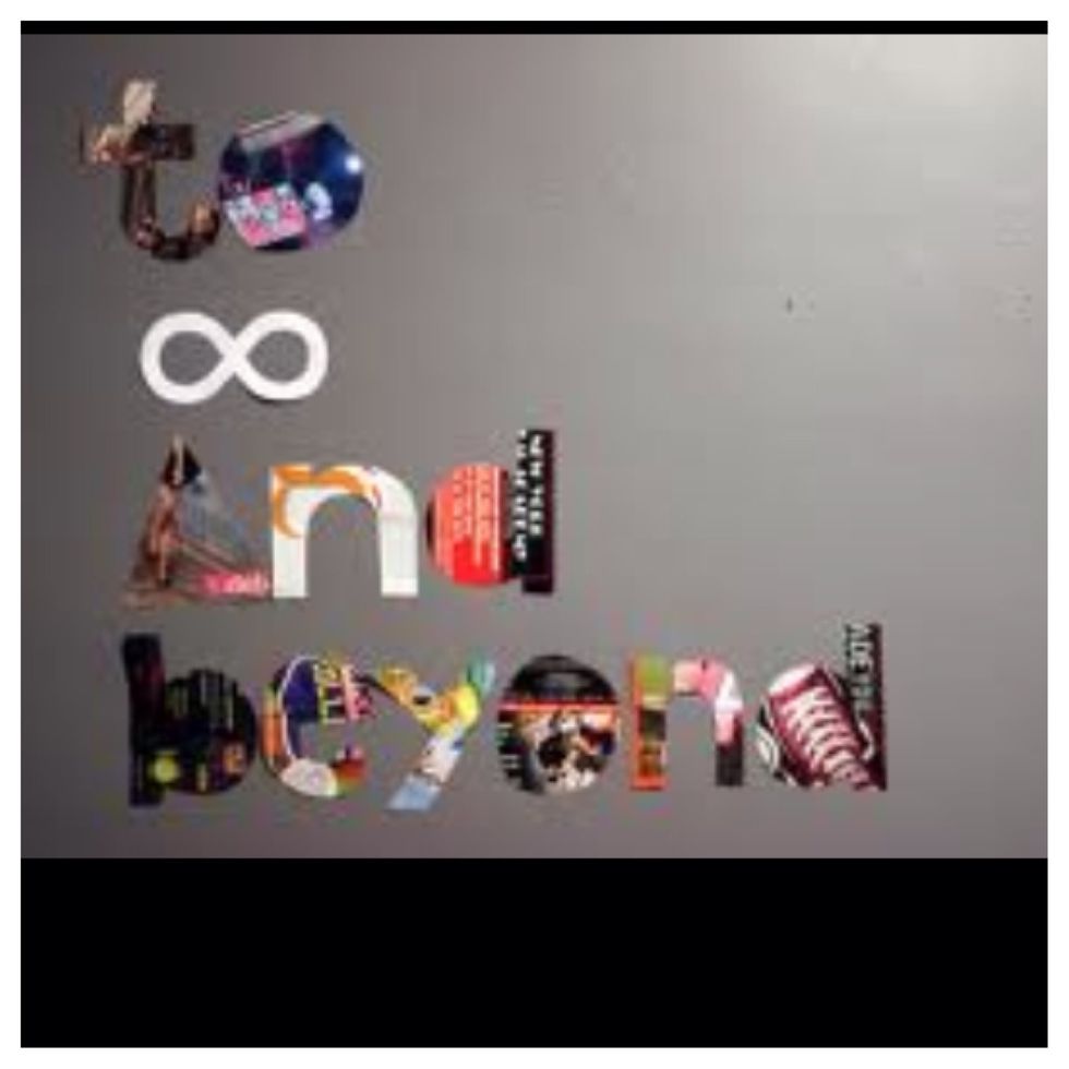 This is a guide to make magazine or newspaper letters and wall art! It just takes a lot of magazines or newspaper, scissors and some artistic ability.