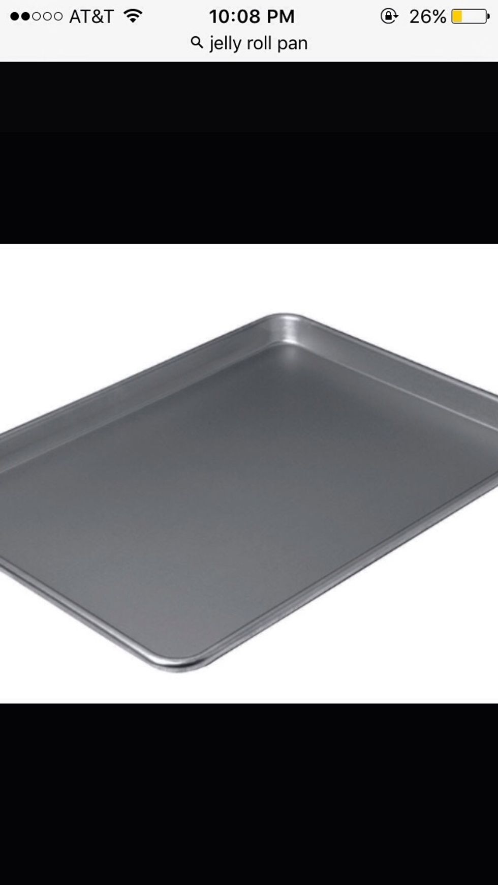 This is a jelly rolling pan . Its use is to bake a dozen cookies or even a large sheet cake. I can use one to roast a large batch of vegetables.