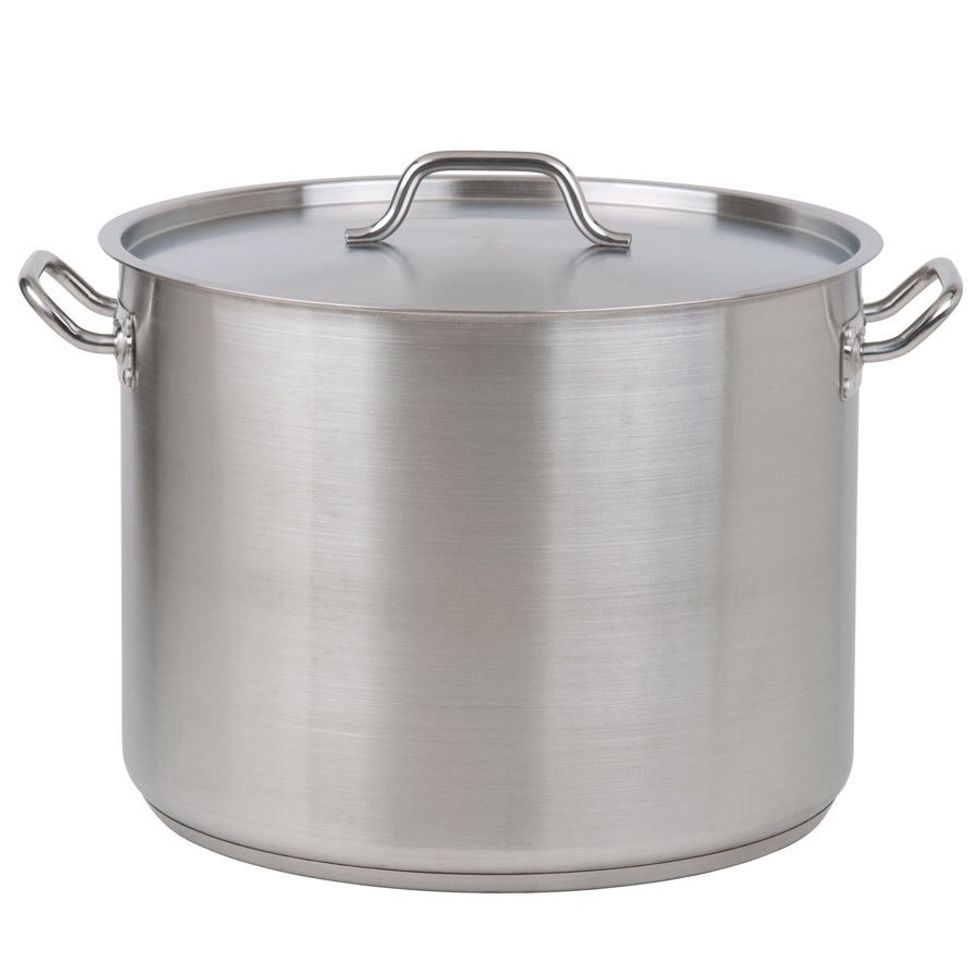 This is a large stock pot it is used for cooking large amounts of stuff like soup I can use it when I cook soup