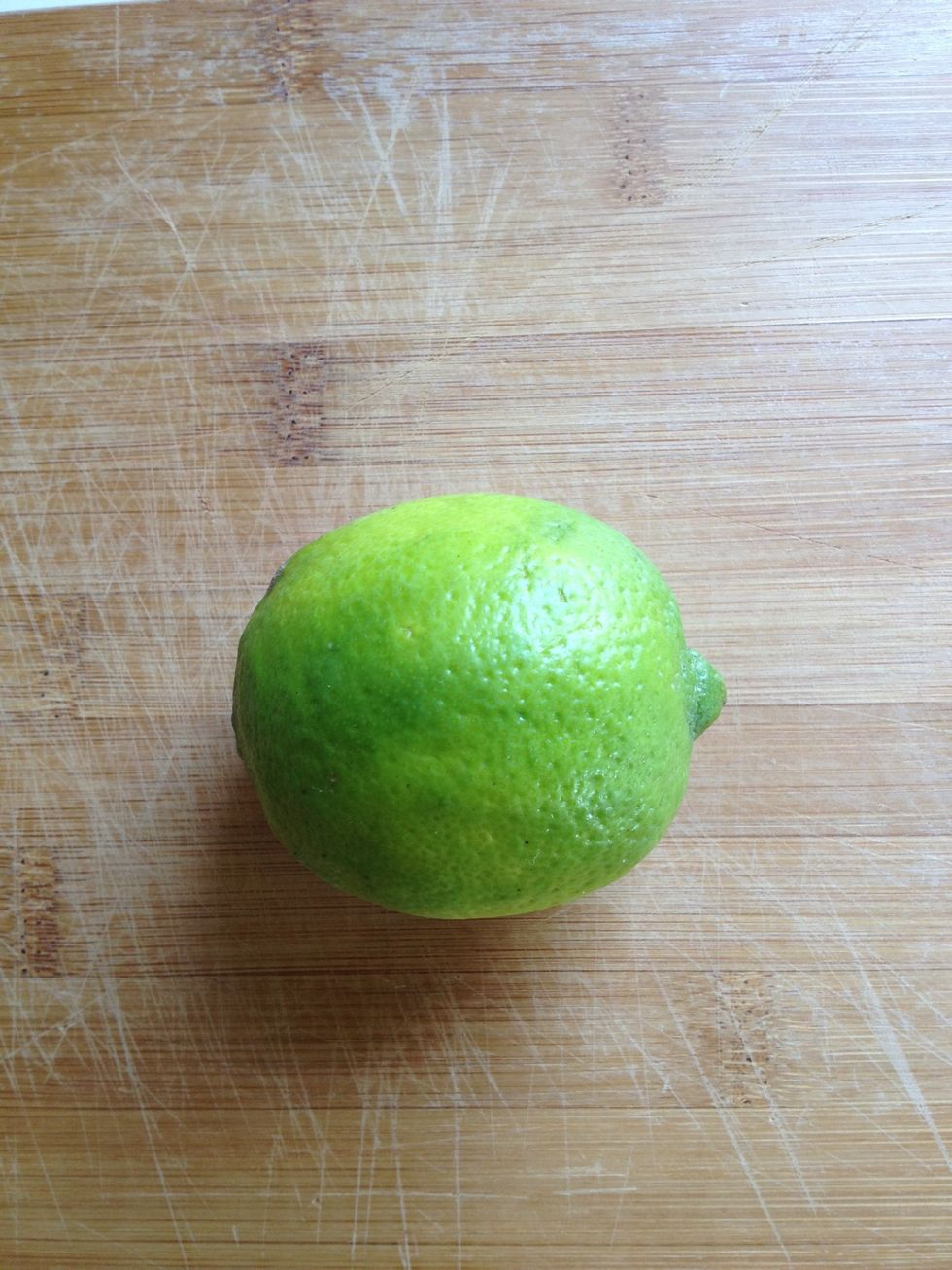 This is a lime. Used for drinks. I like to use mine for gin and tonics. But you have many options for this citrusy fruit.