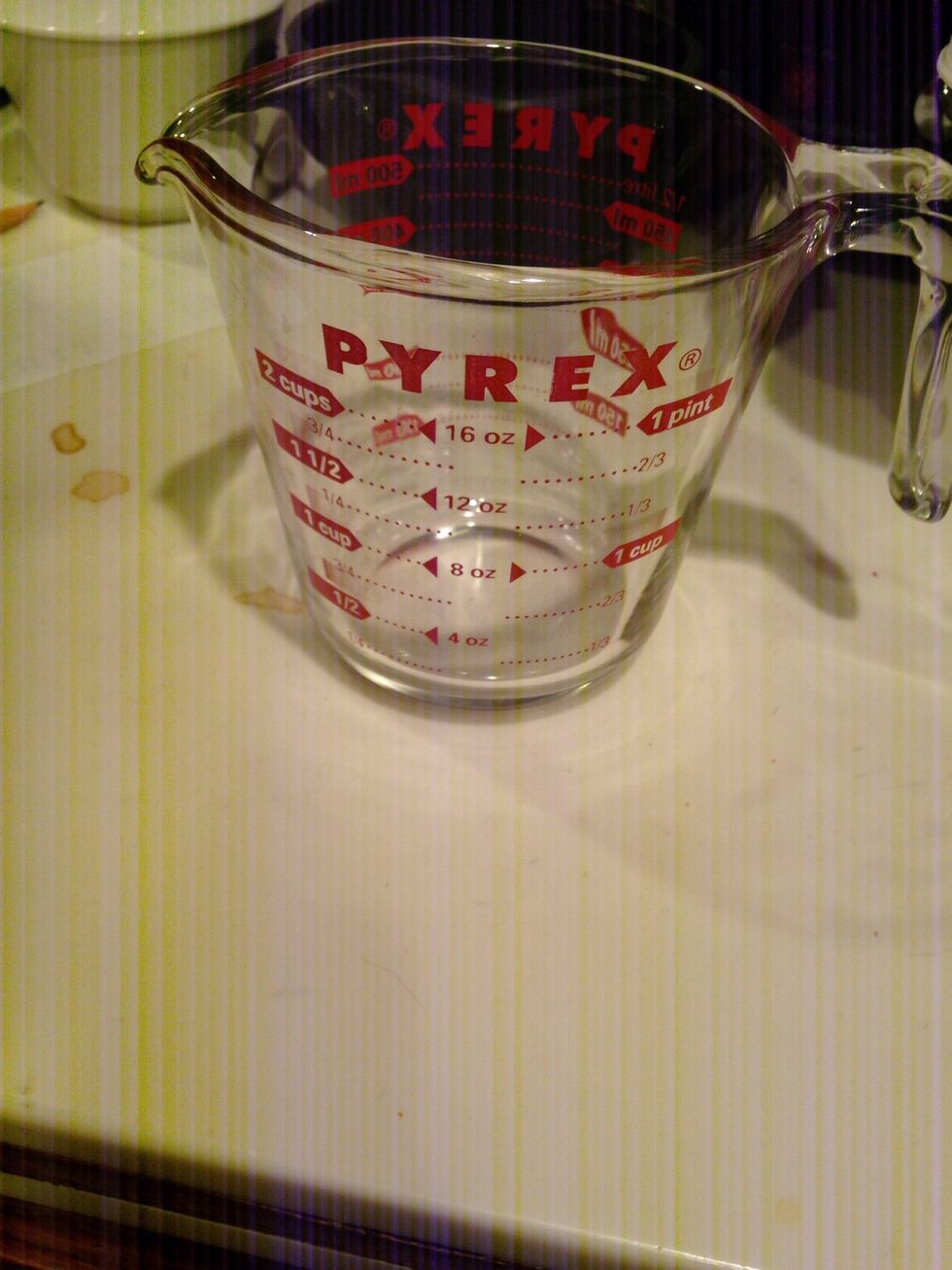 This is a liquid measuring cup. It is used to measure liquids. I can use this when I need to put a certain amount of liquid in something.