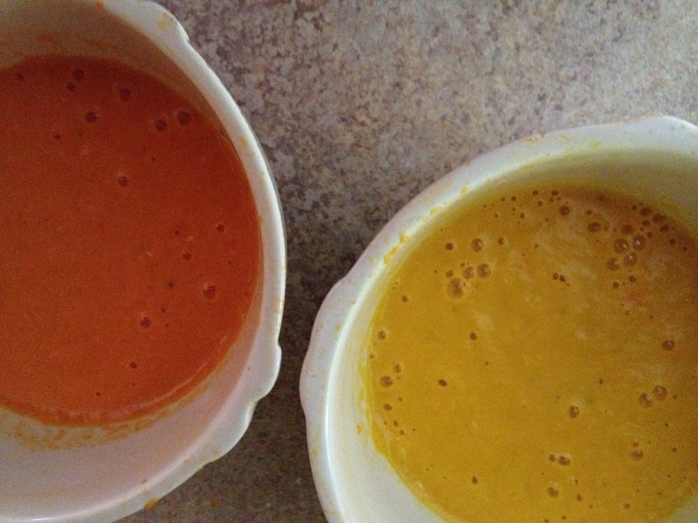 This is a look at what you should see when finished with the peppers.