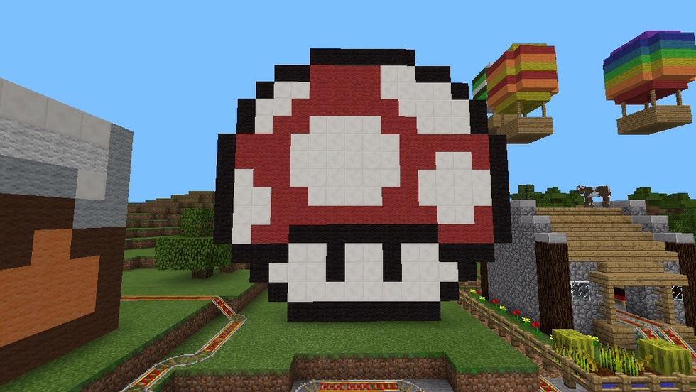 This is a Mario Mushroom made by me