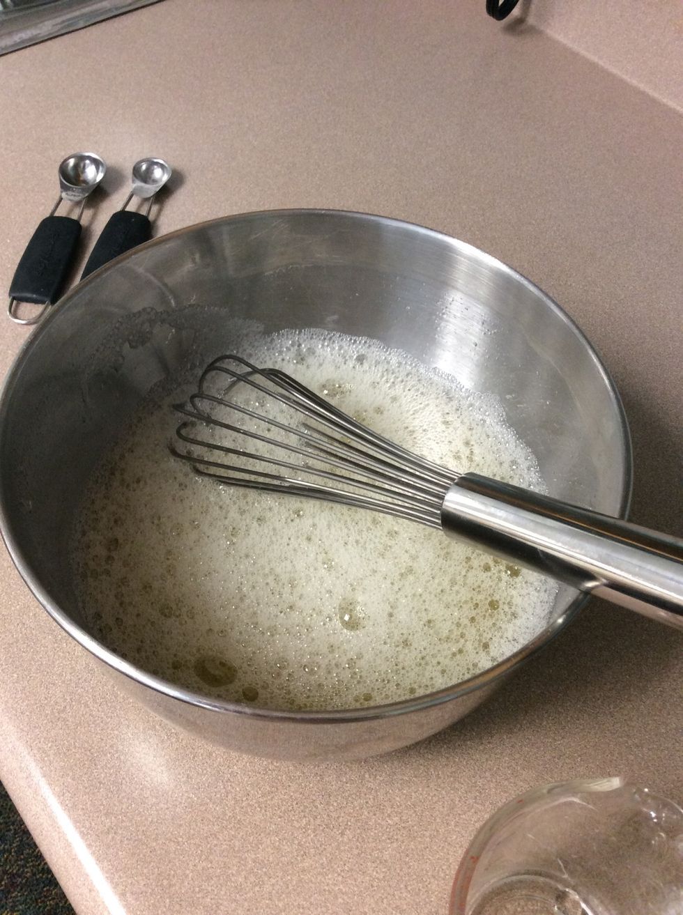 This is a nice starting froth.