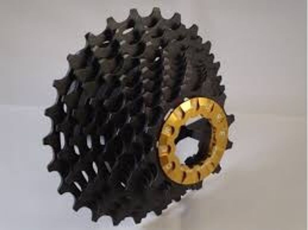 This is a picture of a bike cassette.