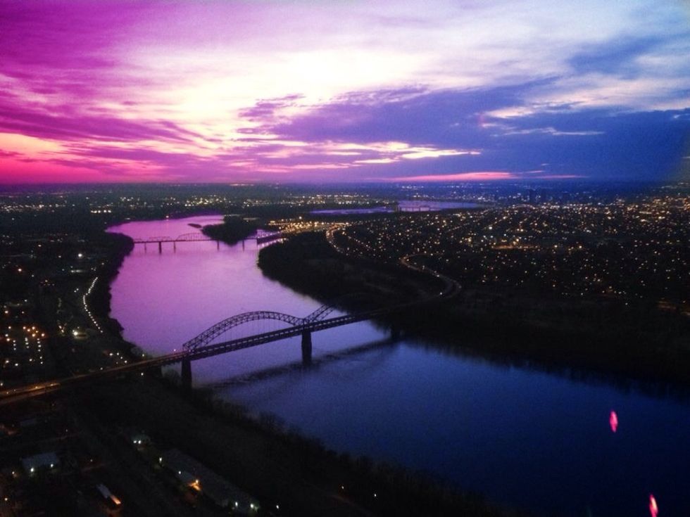 This is a picture of the Louisville skyline that i edited. I chose a landscape because I like editing and shooting them best. Now I'll show you how I did it!
